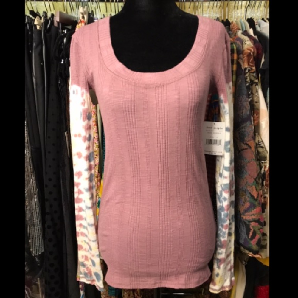 FREE PEOPLE long sleeve top